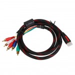 1.5M HDMI pour 5RCA 